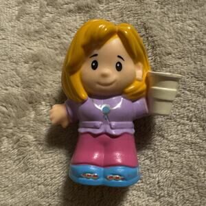 Fisher Price Little People Mother Mom For Dollhouse Family Home House Coffee